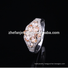 2018 new fashion silver wedding ring